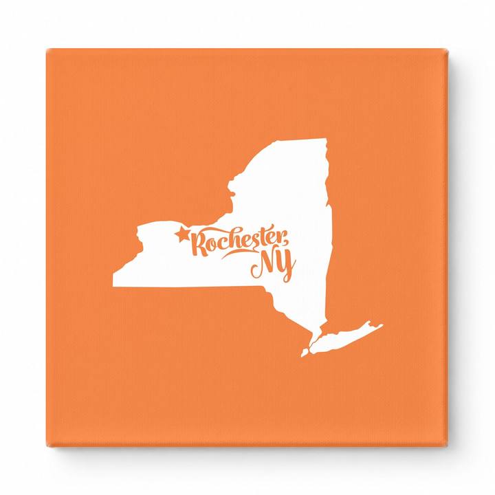 Home Sweet Rochester — New York State Silhouette