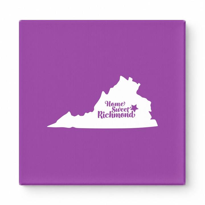 Home Sweet Richmond — Virginia State Silhouette