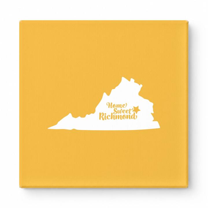 Home Sweet Richmond — Virginia State Silhouette