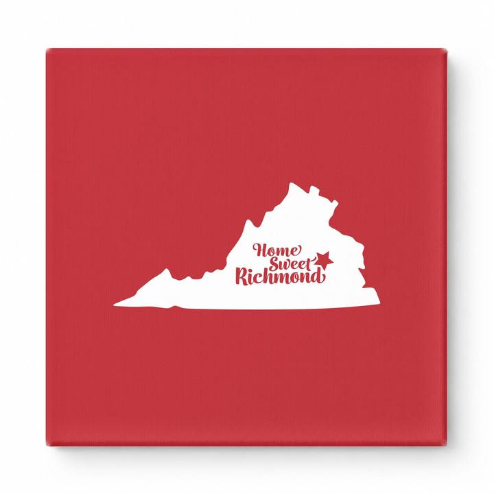 Home Sweet Richmond — Virginia State Silhouette