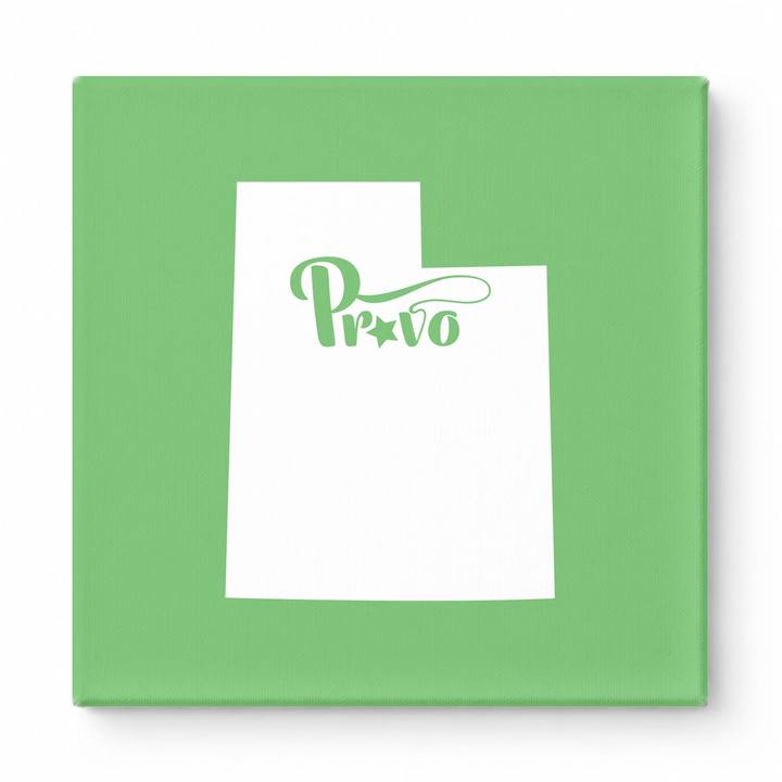 Home Sweet Provo — Utah State Silhouette