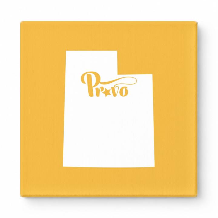 Home Sweet Provo — Utah State Silhouette