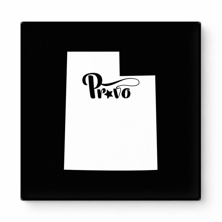 Home Sweet Provo — Utah State Silhouette