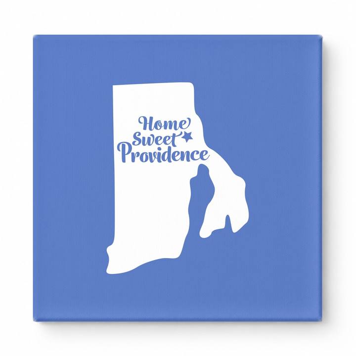 Home Sweet Providence — Rhode Island State Silhouette