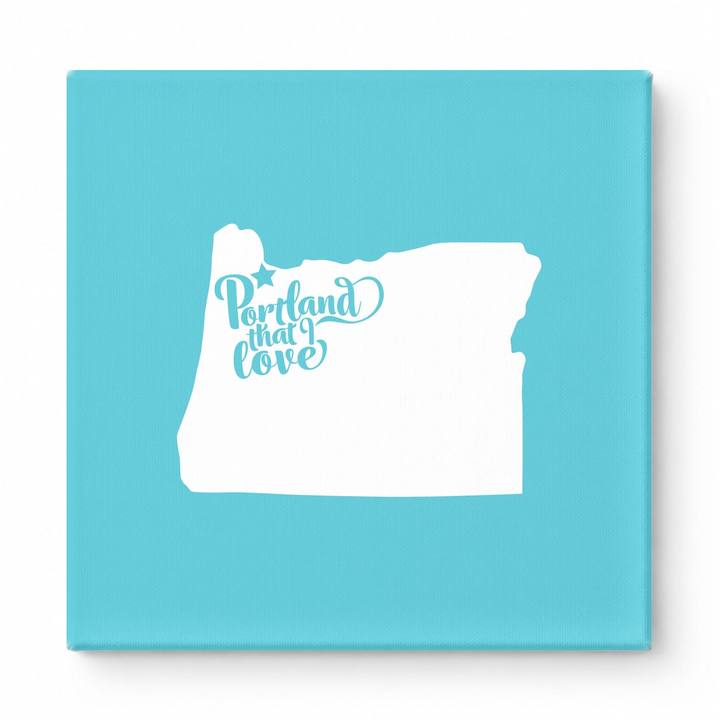 Home Sweet Portland — Oregon State Silhouette