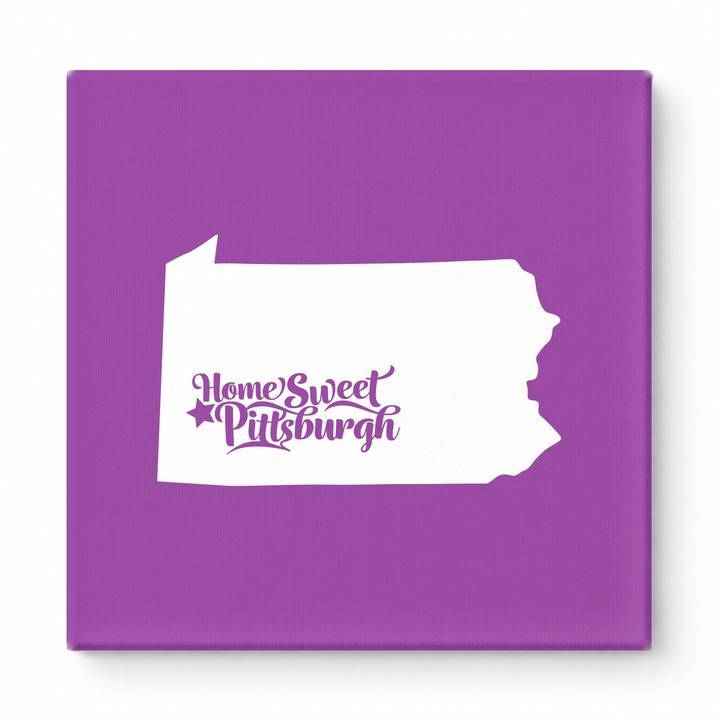 Home Sweet Pittsburgh — Pennsylvania State Silhouette