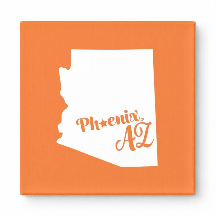 Home Sweet Phoenix — Arizona State Silhouette