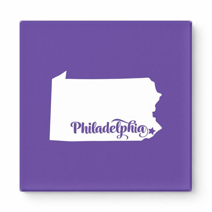 Home Sweet Philadelphia — Pennsylvania State Silhouette