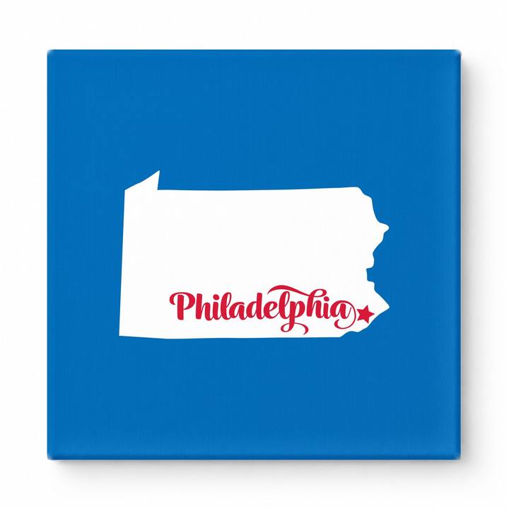 Home Sweet Philadelphia — Pennsylvania State Silhouette
