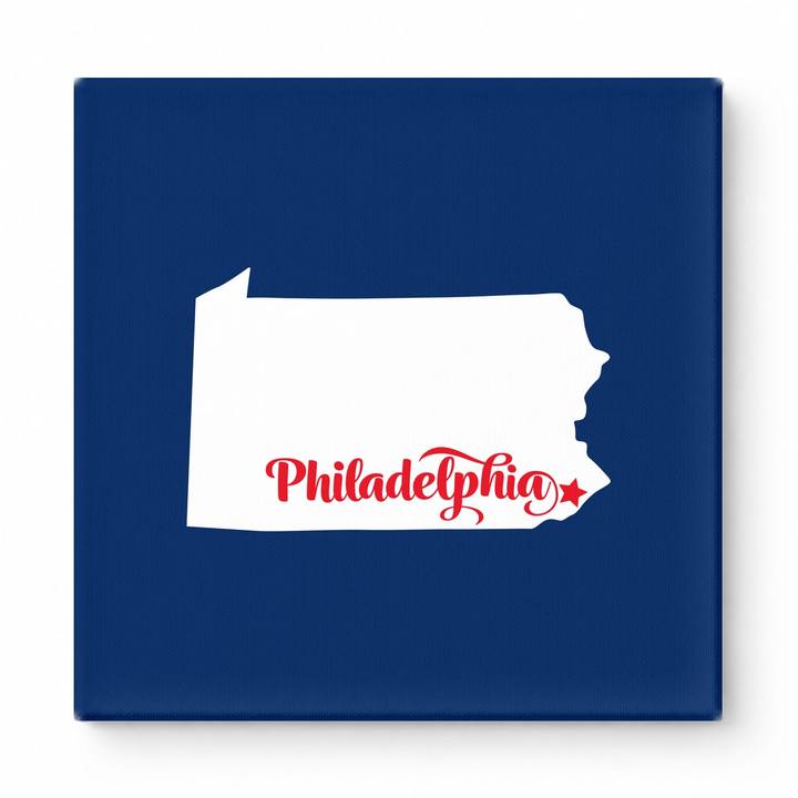 Home Sweet Philadelphia — Pennsylvania State Silhouette