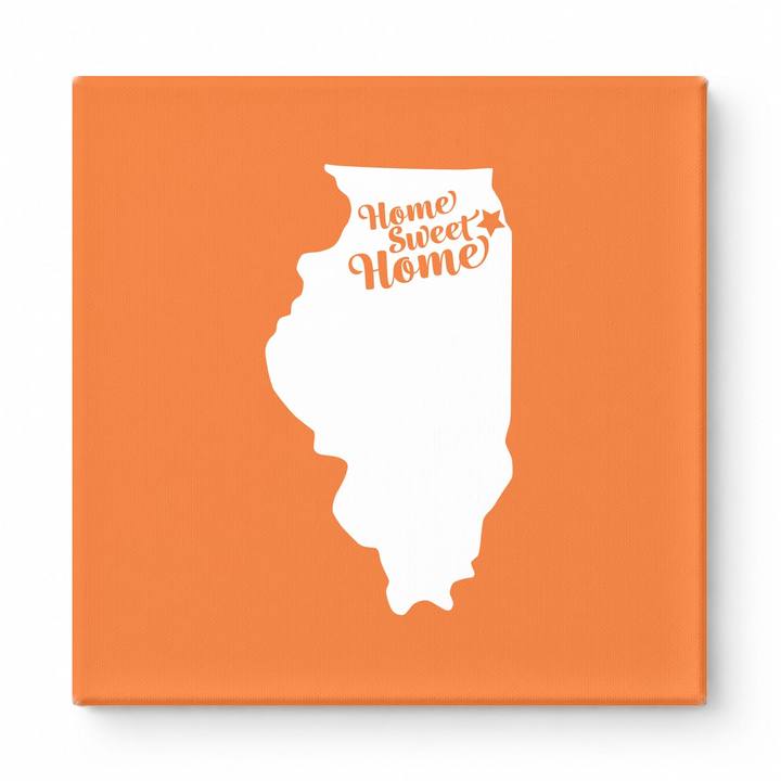 Home Sweet Joliet — Illinois State Silhouette