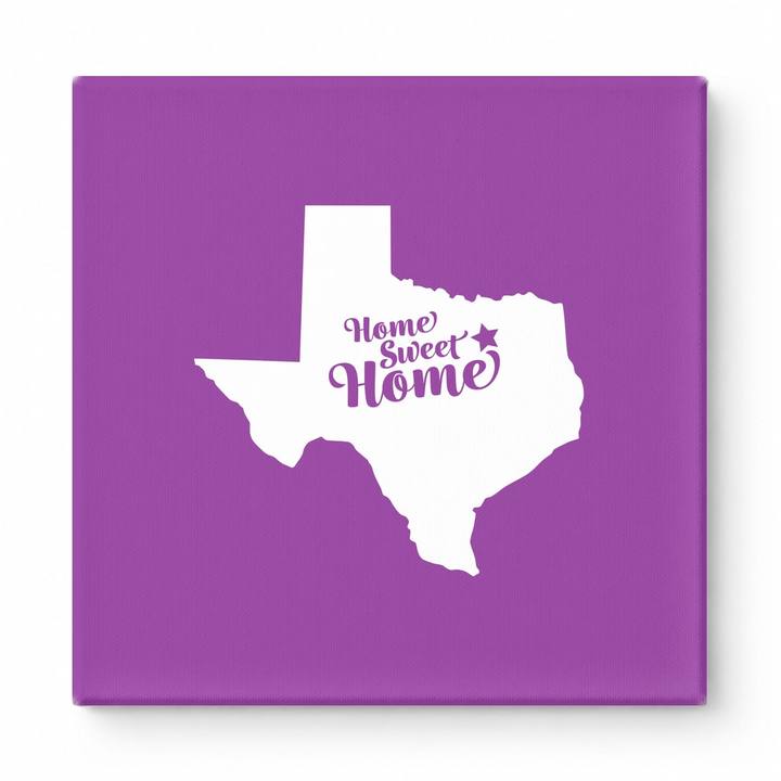 Home Sweet Fort Worth — Texas State Silhouette