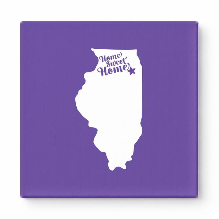 Home Sweet Aurora — Illinois State Silhouette