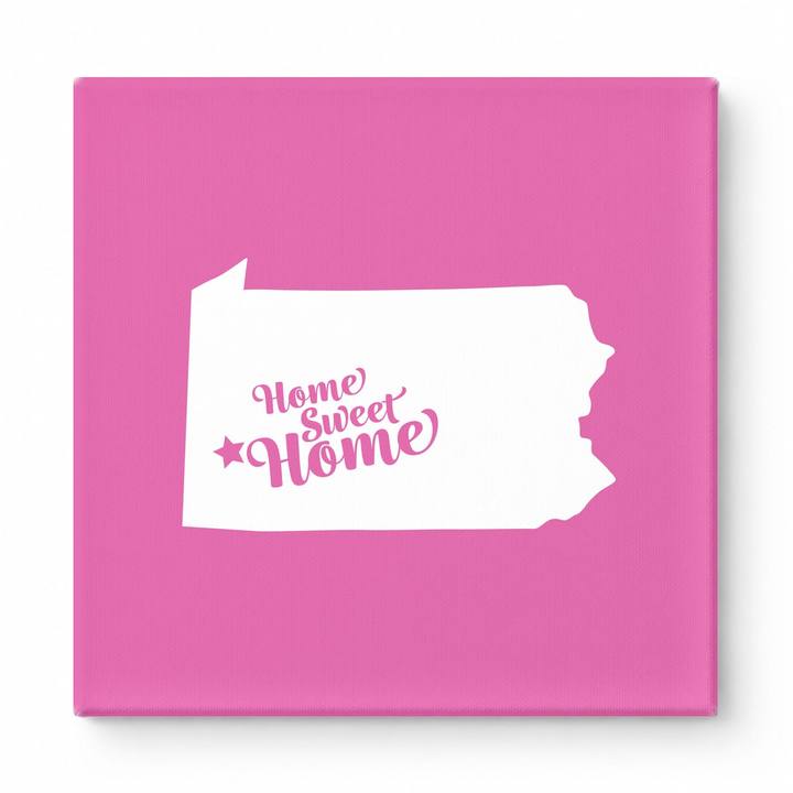 Home Sweet Pittsburgh — Pennsylvania State Silhouette