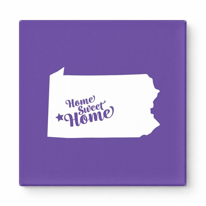 Home Sweet Pittsburgh — Pennsylvania State Silhouette