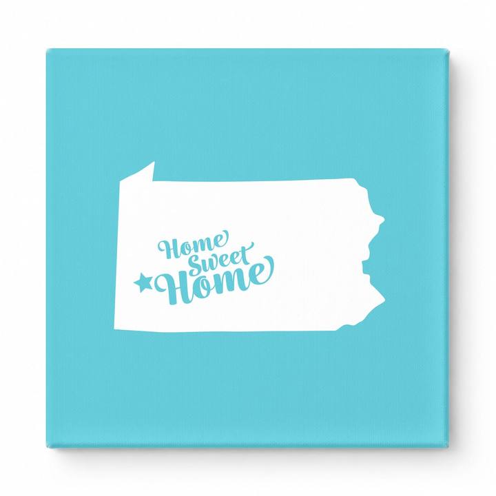 Home Sweet Pittsburgh — Pennsylvania State Silhouette