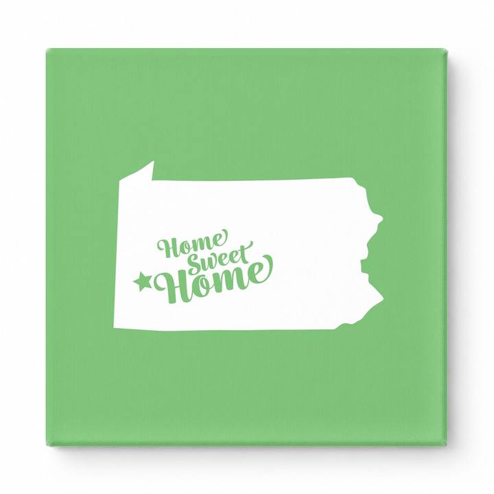 Home Sweet Pittsburgh — Pennsylvania State Silhouette