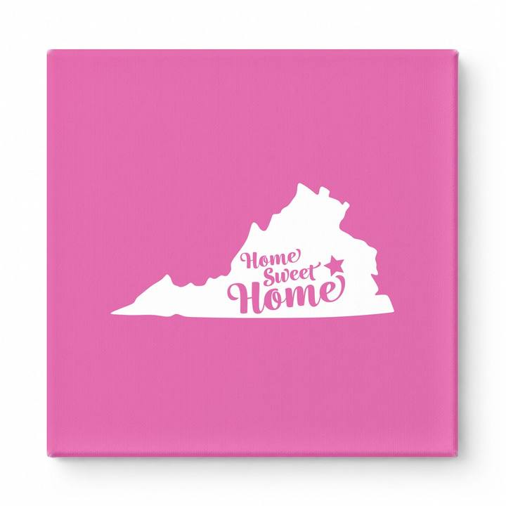 Home Sweet Virginia Beach — Virginia State Silhouette
