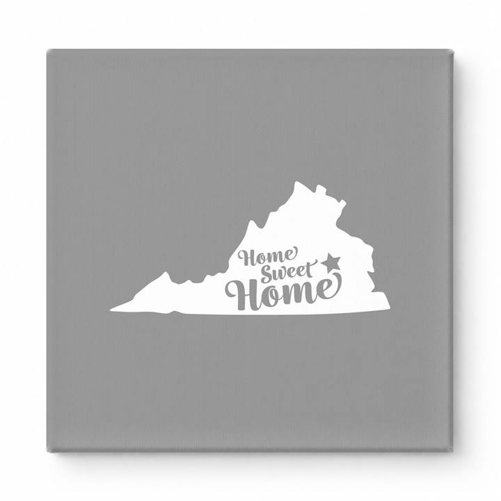 Home Sweet Virginia Beach — Virginia State Silhouette