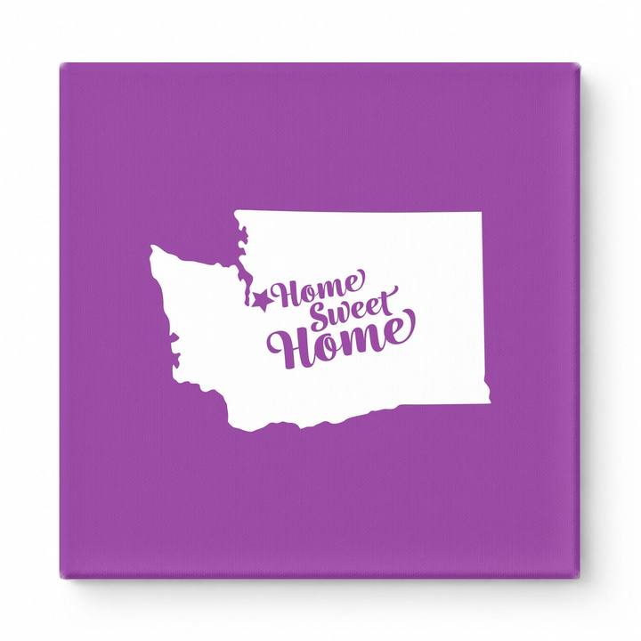 Home Sweet Olympia — Washington State Silhouette