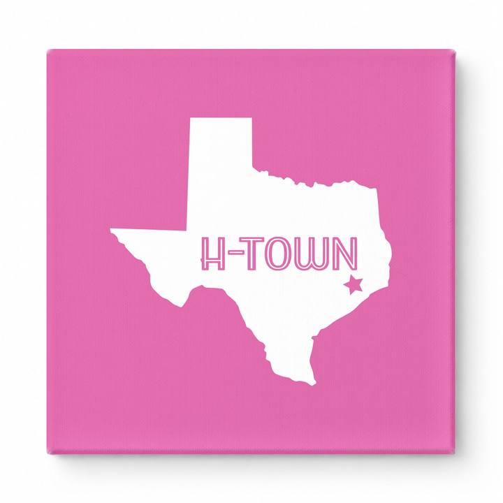 Home Sweet H-Town — Texas State Silhouette