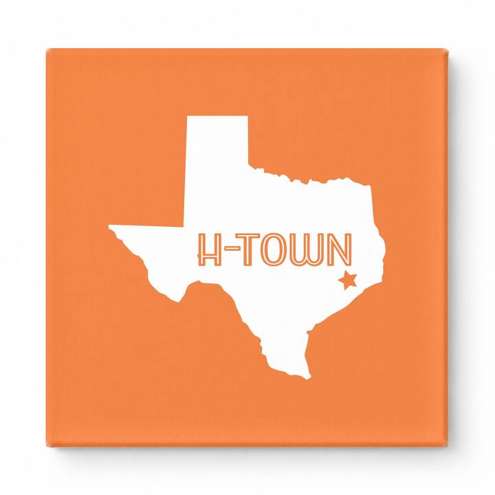 Home Sweet H-Town — Texas State Silhouette