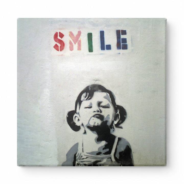 Small Little Girl — Street Art Print