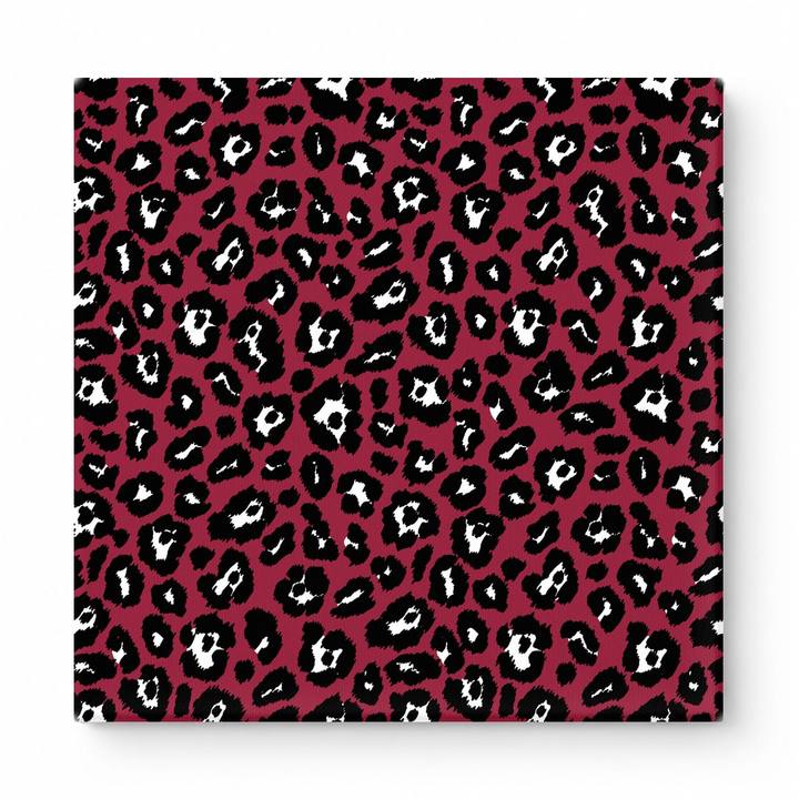 Burgundy & Black Leopard — National Football Teams