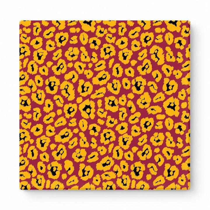 Gold & Red Leopard — National Football Teams