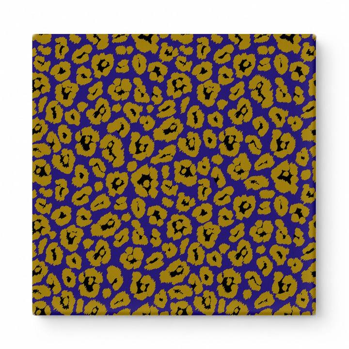 Navy & Gold Leopard — National Football Teams