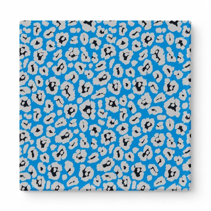 Royal Blue & White Leopard — National Football Teams