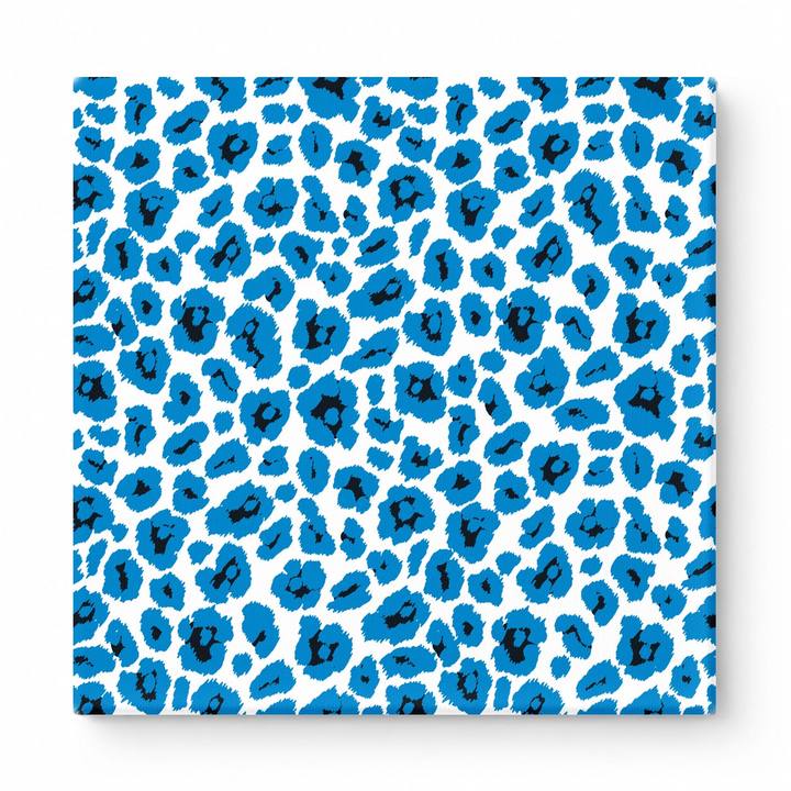 Royal Blue & White Leopard — National Football Teams