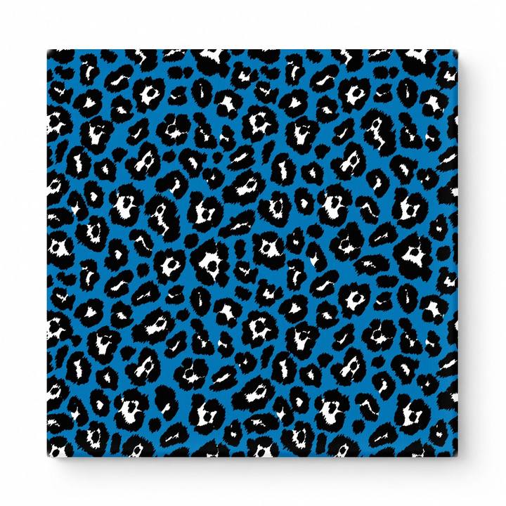 Royal Blue & Black Leopard — National Football Teams
