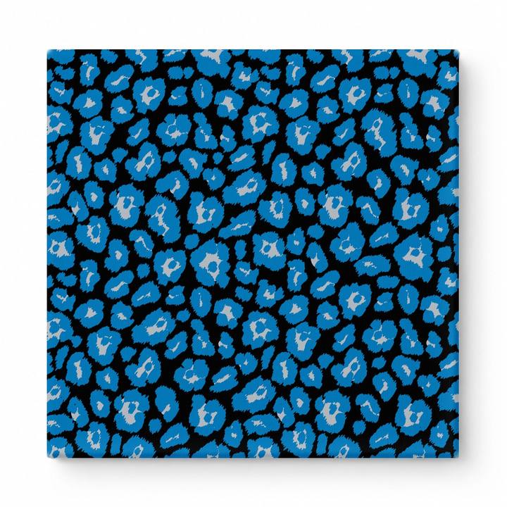 Royal Blue & Black Leopard — National Football Teams