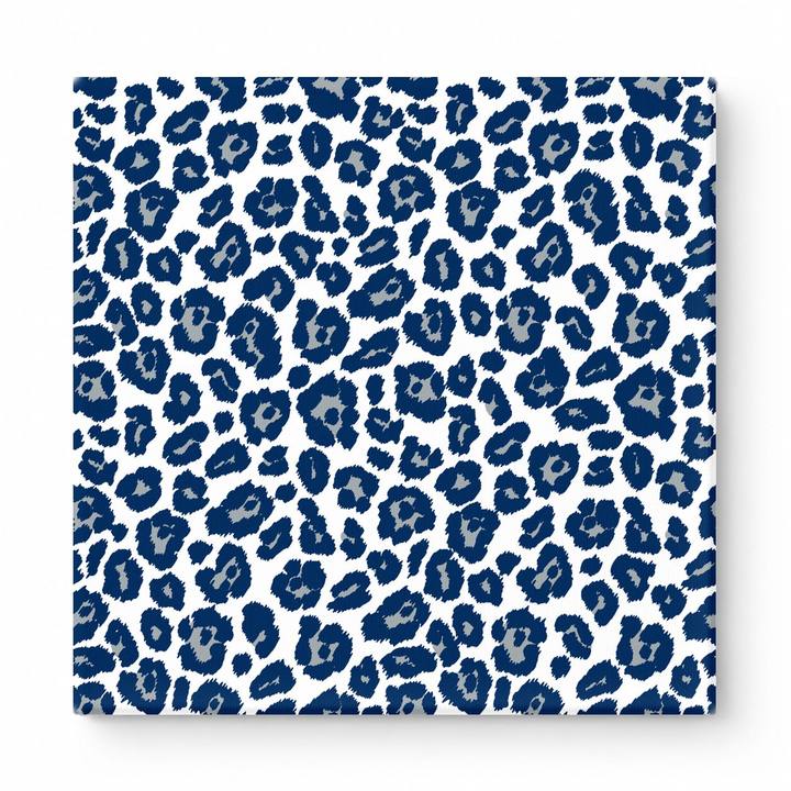 Navy & White Leopard — National Football Teams