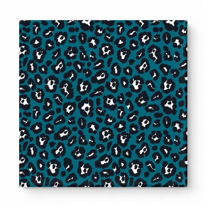 Teal & Black Leopard — National Football Teams