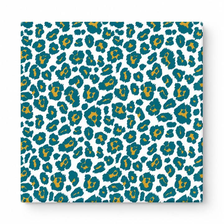 Teal & Gold Leopard — National Football Teams