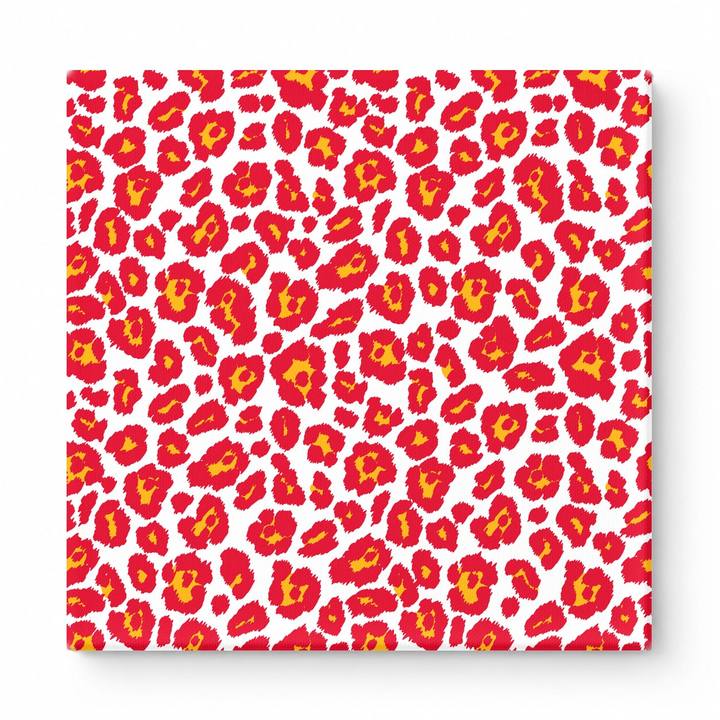 Red & Gold Leopard — National Football Teams