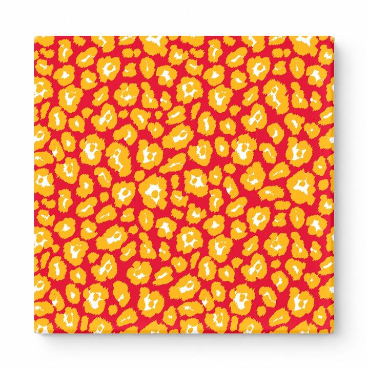 Red & Gold Leopard — National Football Teams