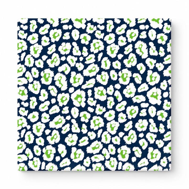 Navy & White Leopard — National Football Teams