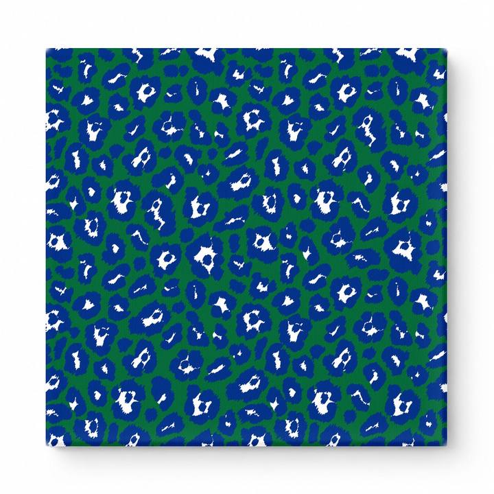 Navy & Forest Green Leopard — National Football Teams