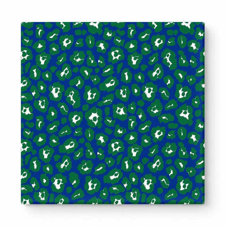 Navy & Lime Green Leopard — National Football Teams