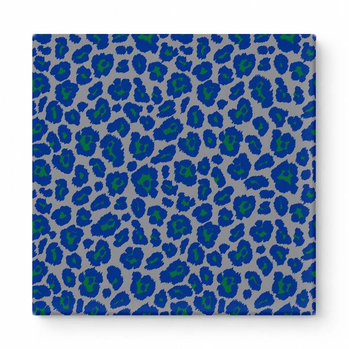 Royal Blue & Kelly Green Leopard — National Football Teams