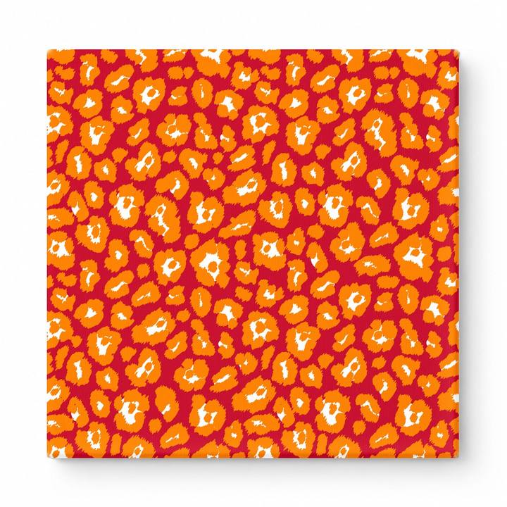 Red & Gold Leopard — National Football Teams