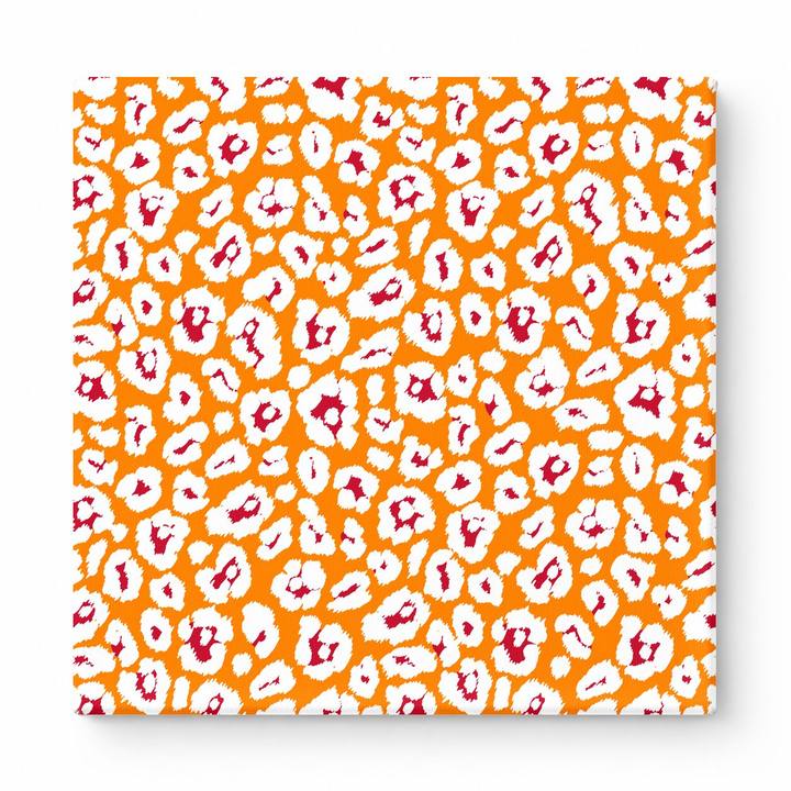 Orange & White Leopard — National Football Teams