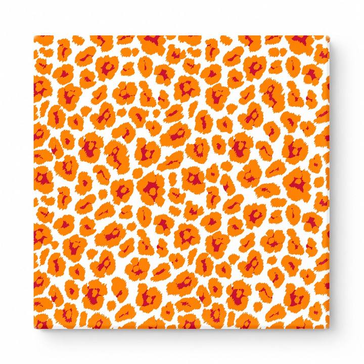Orange & Red Leopard — National Football Teams