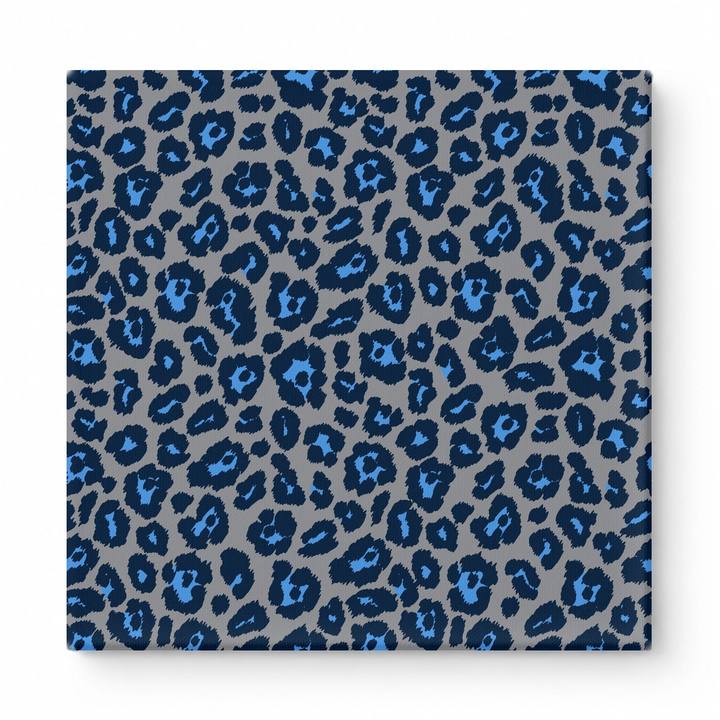Navy & Cornflower Blue Leopard — National Football Teams