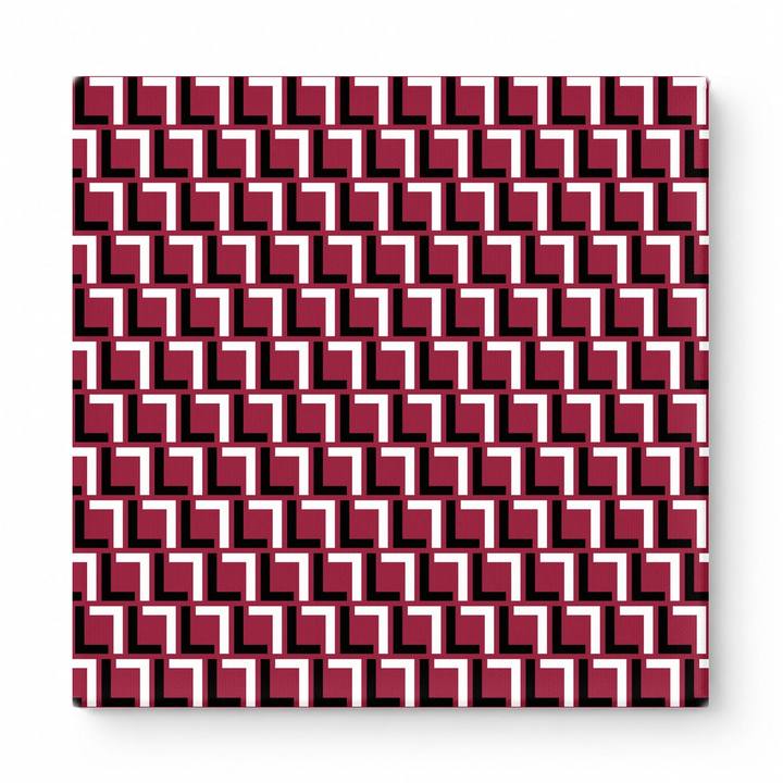 Maroon & White Squares — National Football Teams