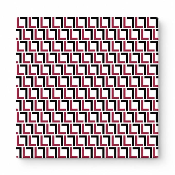Maroon & White Squares — National Football Teams