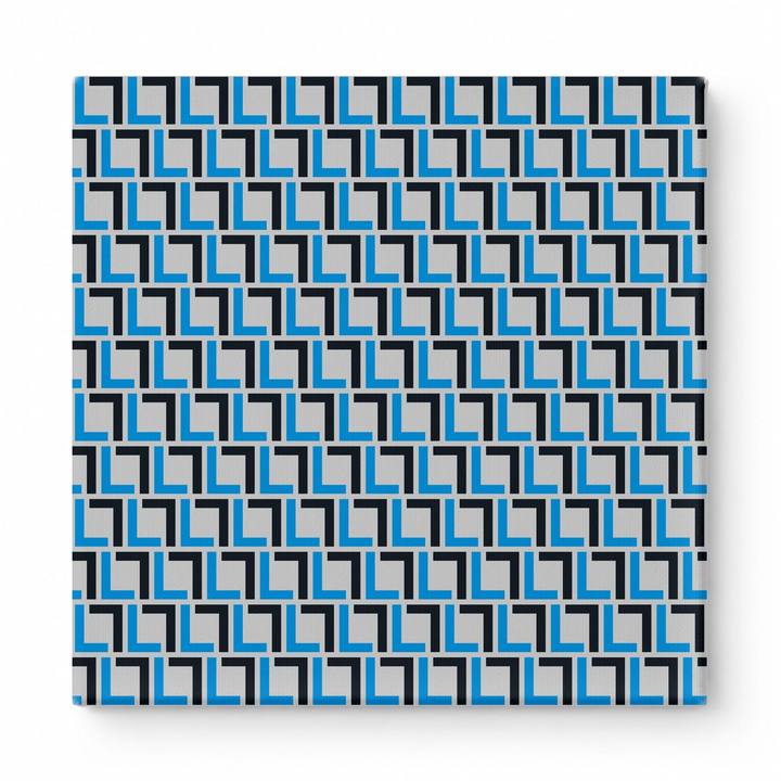 Cyan & Navy Squares — National Football Teams